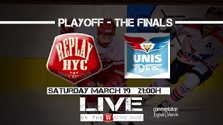 Final Beneleague Playoff game 1 HYC Herentals vs Flyers Heerenveen [upl. by Naujid398]