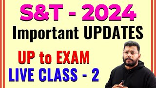 Class 2  SampT  2024 Updates  by Narasimha Sir [upl. by Micro204]