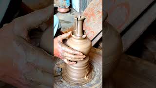 Indian clay pottery shortfeed potteryclay gaming art [upl. by Kissee]