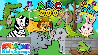 Alphabet Zoo amp ABC Animal Learning Songs for Kids AwesomeKidsSongs [upl. by Seuguh144]