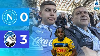 DISTRUTTI NAPOLIATALANTA 03  LIVE REACTION NAPOLETANI dallo STADIO MARADONA [upl. by Eniale]