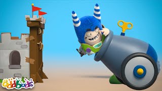 Irruzione nel castello 🏰🔥  Cartoni Animati 📺  Video divertenti  Oddbods Italia [upl. by Ahselyt401]