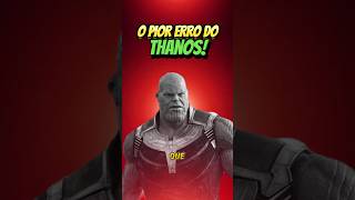 O ERRO DO THANOS EM ULTIMATOVEJA shorts thanos [upl. by Ahseken]