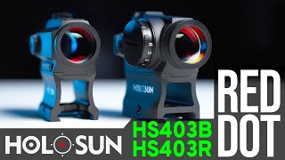 Holosun HS403B ve HS403R Red Dot  Ä°NCELEME [upl. by Nodyl]