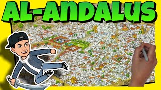 🏰 AL ANDALUS resumen para NIÑOS [upl. by Enomad]