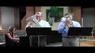 Pearl Fishers Duet  euphoniums Dave Werden and Tim Morris [upl. by Oreste]