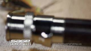 SAGE Launch Fly Rod Review  Leland Fly Fishing [upl. by Cerelly]