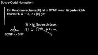 1362 BoyceCodd Normalform BCNF [upl. by Amin]