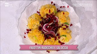 Fagottini radicchio e salsiccia  È sempre mezzogiorno  20 112023 [upl. by Mignon825]