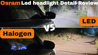 Osram LED Headlights Detail Review After 6 Months  Osram LEDriving HL  Best LED Headlights for Car [upl. by Ellard]