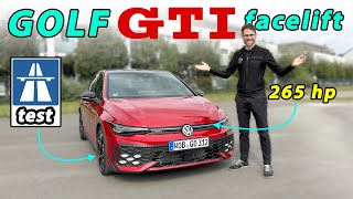 2025 VW Golf GTI facelift  with more hot hatch power out of the crisis [upl. by Nnael]