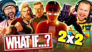 WHAT IF Season 2 Episode 2 REACTION 2x2 Breakdown amp Review  The Avengers Vs Star Lord  Marvel [upl. by Dore]