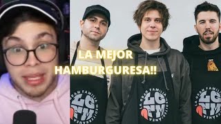 JUANSGUARNIZO REACCIONA A LA HAMBURGUESA DEL RUBIUS [upl. by Yleen]