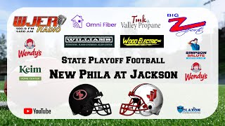 New Philadelphia at Jackson  OHSAA State Playoff Football from WJER  BIG Z Sports [upl. by Damas]