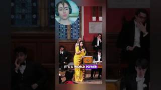 Masterful response for Palki Sharma at the Oxford Union debate  REACTION 😯😌 palkisharma india [upl. by Gregorio]