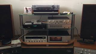 Luxman 5c50 amp 5m21 on Cizek model One speakers [upl. by Dnomaid680]