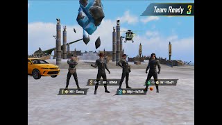 Frostborne Victor Land at the Icemire Frontier with Victor Squad and Fight pubgmvip [upl. by Xonel]