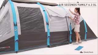 Quechua  Tenda Air Seconds Family 6 3 XL [upl. by Morgun]