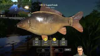 Russian Fishing 4 Copper Lake 2 Spots In One Video  92224 [upl. by Merrow180]