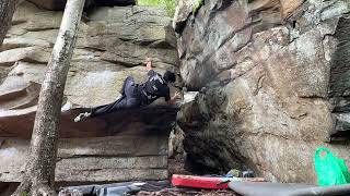 Xanax V6  New River Gorge Bouldering [upl. by Louella]