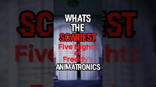 Scariest FNAF Animatronics Scary shorts fnaf [upl. by Kwon]