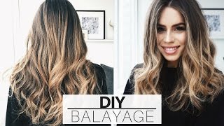 DIY 20 At Home Hair Balayage  Ombre Tutorial UPDATED  Ad [upl. by Sigsmond]