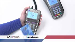 Verifone VX 520  EMV Chip  Merchant account  Credit Card Processing  US Bankcard Services Inc [upl. by Harrad]