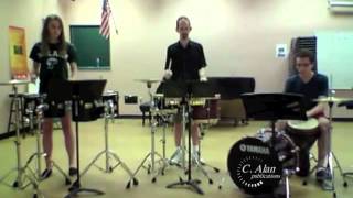 Triskaidekaphobia percussion trio by Josh Gottry [upl. by Naxor]