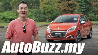 Peugeot 208 Puretech 12 turbo review  AutoBuzzmy [upl. by Tut15]