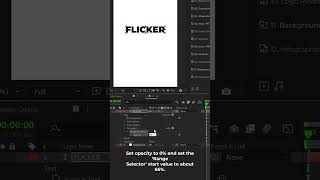 Create Flicker Text amp Titles in After Effects [upl. by Waligore]