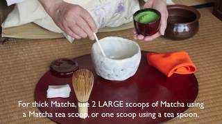 How to make Matcha Traditional Japanese Green Tea [upl. by Dian]