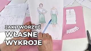 Jak tworzyć własne wykroje Co to jest konstrukcja ubrań [upl. by Annaliese]