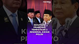 Prabowo Tempatkan Dua Jenderal Budi Gunawan amp Tito Karnavian Pelototi Kerja Polisi merdekadotcom [upl. by Ervin]