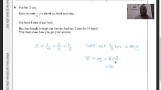 Worded Maths Question Walkthrough GCSE Maths Foundation Paper [upl. by Sugar]