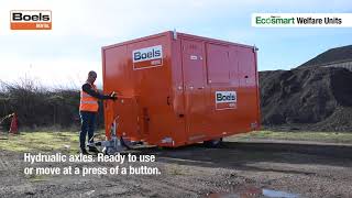 Boels Rental Ecosmart  Mobile Welfare Unit [upl. by Anesor]