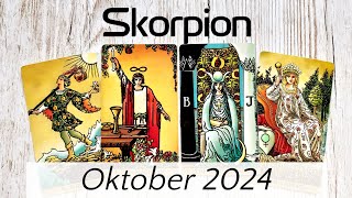 ♏SKORPION  Oktober 2024  Mach Dich bereit Fülle erwartet Dich Tarot [upl. by Johannessen]