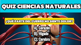 Quiz de Ciencias Naturales Preguntas y Respuestas de Ciencias Naturales [upl. by Nnewg]