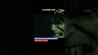 The Incredible Hulk Hindi short explain Part  1  shorts hulk [upl. by Johnsten]