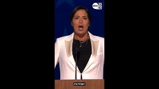 Grisham speaks on Trump at DNC [upl. by Onitram699]