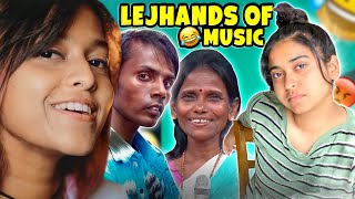 Manike Mage Hithe by Ranu Mandal amp Hero Alom is a better version 🤣  saloniyaapa [upl. by Yras]