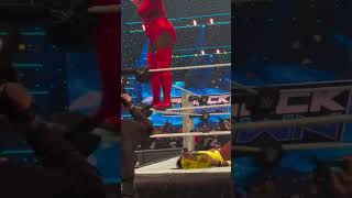 ⚠️Amazing Ringside Video⚠️Nia Jax Squashes Naomi niajax wwe smackdown naomi tiffanystratton [upl. by Anahcra]