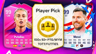 100x 92 FUTTIES PLAYER PICKS 🚨 FC 24 Ultimate Team [upl. by Harrod]