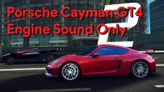 Engine Sound Porsche Cayman GT4  Asphalt 8 [upl. by Aleris]