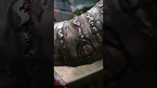 How i checking my exhaust for leaks chevys10 exhaust tigwelding [upl. by Adikam]