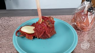 COMO HACER MANZANAS CUBIERTAS DE CHAMOY Y TAMARINDO [upl. by Bremble]