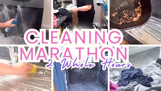 CLEANING MARATHON 2 WHOLE HOURS OF CLEANING MOTIVATION [upl. by Yenohtna]