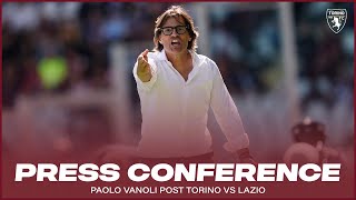 TORINOLAZIO  PRESS CONFERENCE MISTER VANOLI 🎙️ [upl. by Garth]