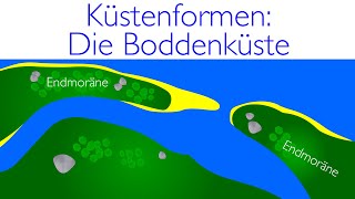 Küstenformen Die Boddenküste [upl. by Ycat552]