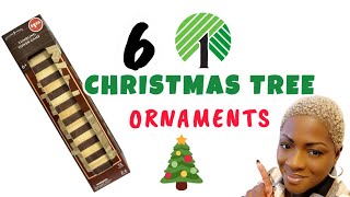 Dollar tree tumbling blocks Christmas tree ornaments [upl. by Lupiv]