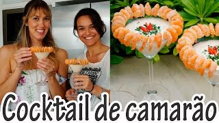 COCKTAIL DE CAMARÃO I Receitas e Temperos [upl. by Itra]